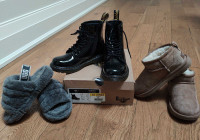 Girls Uggs and Dr. Martens