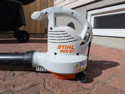 STIHL BGE 61 Leafblower - Quiet Lightweight Corded, View more