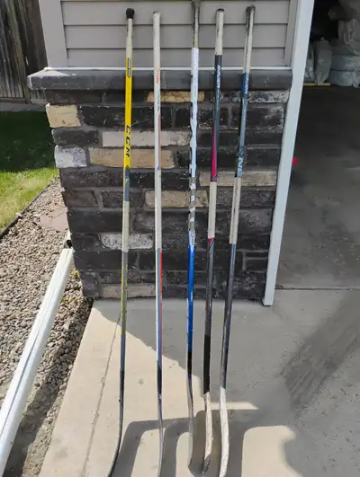 Five LH Men's Hockey Sticks, View more