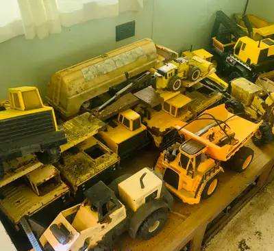 Collection of old Tonka Toys, View more