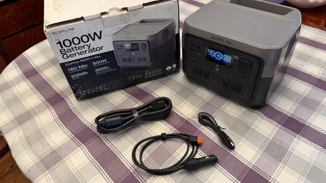 EcoFlow RIVER 2 Max Battery Generator in General Electronics in City of Toronto - Image 2
