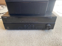 Yamaha RXV371 with 5 speakers & remote