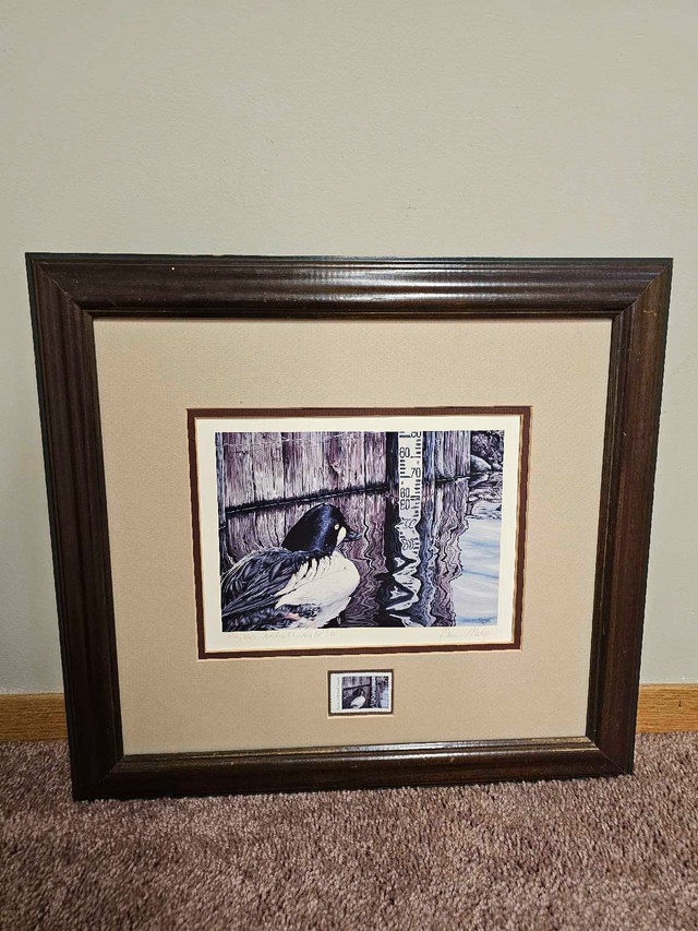 Ducks unlimited print  in Arts & Collectibles in Red Deer