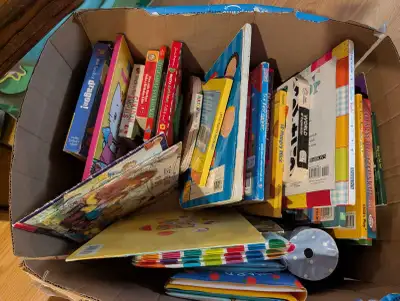 Box of 40 Baby/Toddler age books, View more