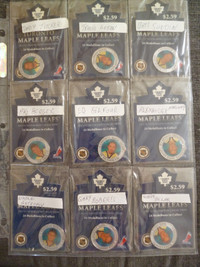 Toronto Maple Leafs NHL 2002-03 Medallions x 23 - Sundin Domi ++