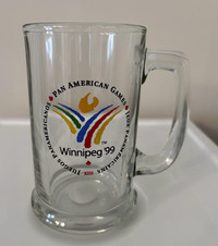 1999 Winnipeg PAN AM GAMES Glass Mug