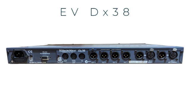 Electro-Voice EV Dx 38 - Programmable 24-bit Digital Sound Syste in Stereo Systems & Home Theatre in Calgary - Image 2