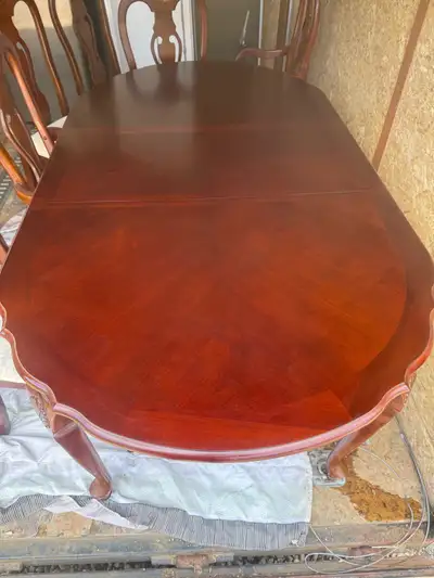 solid wood table , View more