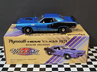 1/18 Acme 1971 Hemi Plymouth Cuda ''Nicecar Exclusive'' 1 de 240, View more