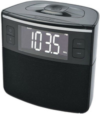Sylvania SCR1986BT Bluetooth Dual Alarm Clock Radio with USB Cha