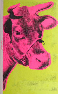 Harrington's May Art Auction Andy Warhol Cow Lot #38