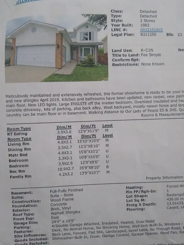 43 Millrise Crescent, SW, Calgary63013096358403121