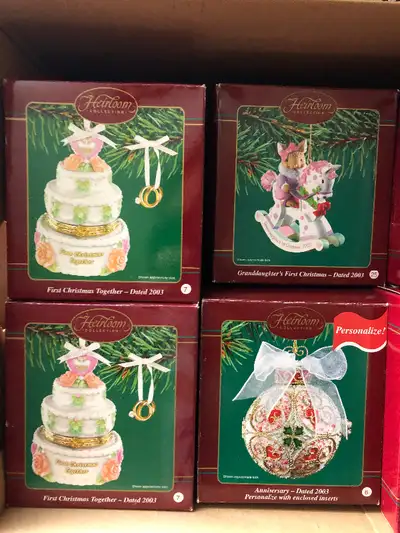 Carlton Cards Heirloom Collection Christmas Ornaments, View more