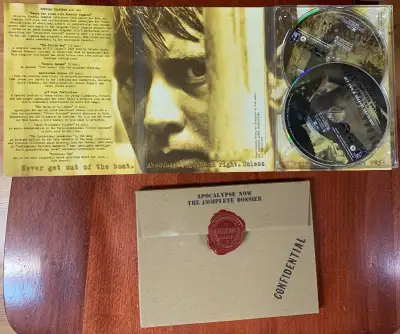 APOCALYPSE NOW Complete Dossier 2 DVD set special edition, View more