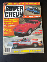 Vintage Super Chevy Car Automobile Magazine December 1981 