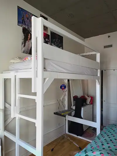 Lit Mezzanine DIY en bois, View more