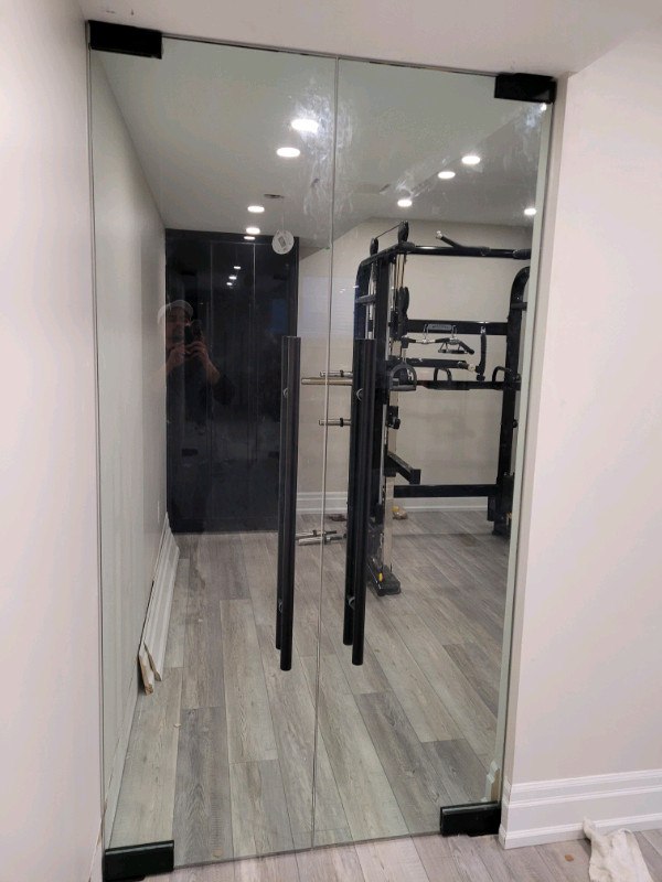 Shower glass railings office doors and partitions Windows, Doors