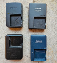 Canon Sony Fujifilm batery charger CB-2LV 2LA 2LD CSG CSD
