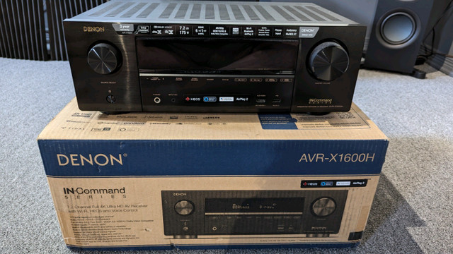 Denon AVR X1600H 7.2 Ch Receiver | General Electronics | City of