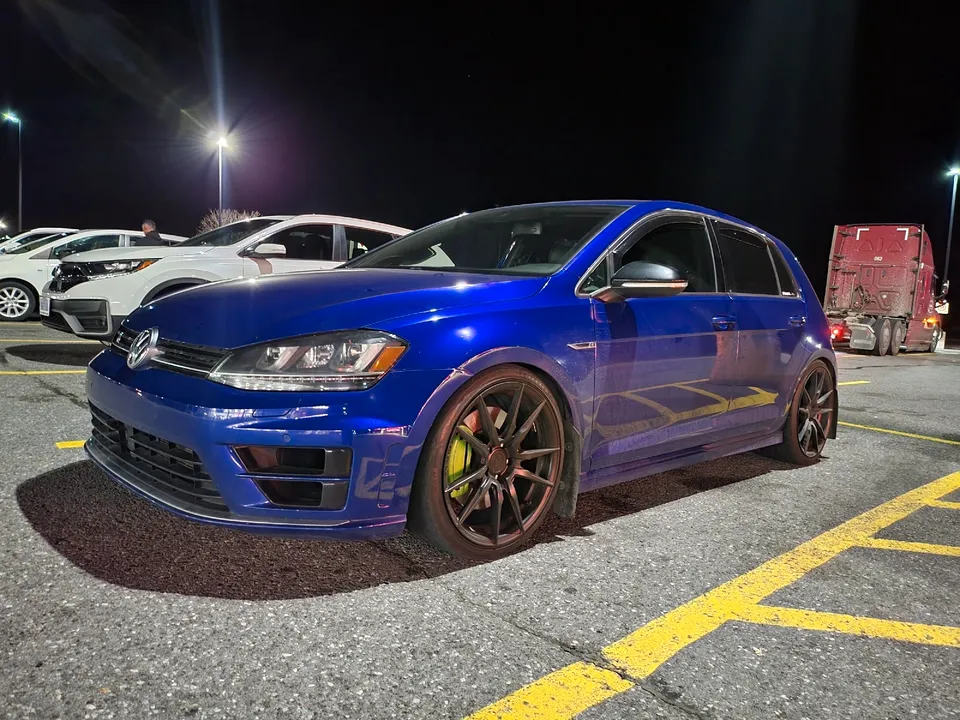 2016 VW Golf R with blown engine