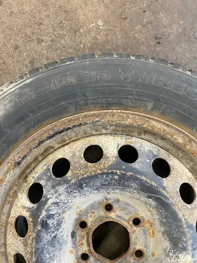 4 nokian tyres nordsman 7 suv 225/60 R 17 on gm 6 bolt rims call 7057439218