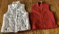 Lot of two size Large vest MEC and Banana REpublic