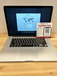 2014 MacBook Pro 15" core i7 16gig/256gig