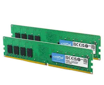 16gb 2x8gb ddr4-3200 Crucial, View more