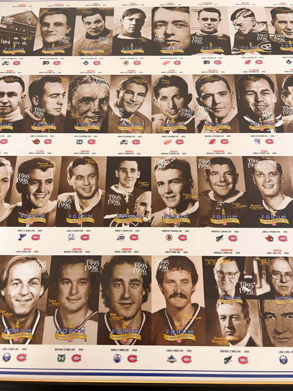 Montreal Canadiens Season Ticket Poster in Arts & Collectibles in Edmonton - Image 3