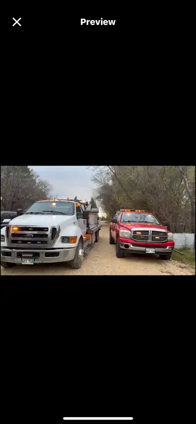 Flatbed Towtruck Services $95 PH 4319962237, View more