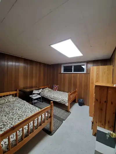 Available from October1st 2026 male only, Sharing Basement room suitable for 2 male students. room R...