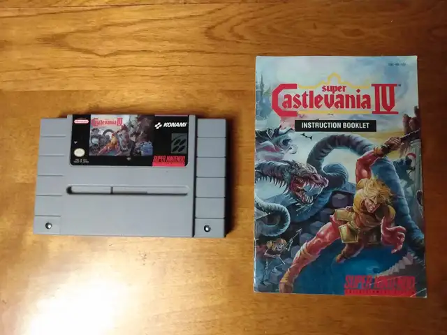 ✝️ Castlevania 4 + MANUAL SNES 628632857442581212
