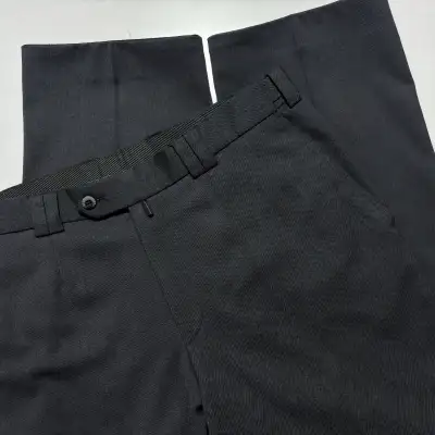 MEYER Dress Pants Wool Blend Stretch Expandible Waist Mens 34x32, View more