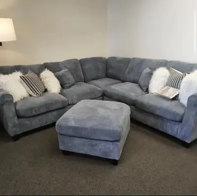 Grey Sectional Sofa delivery Free, View more