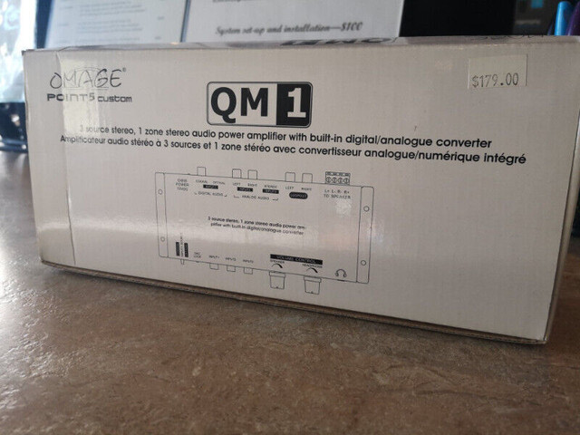 Omage QM1 - 15W One Zone Mini Amplifier in Stereo Systems & Home Theatre in Hamilton - Image 2