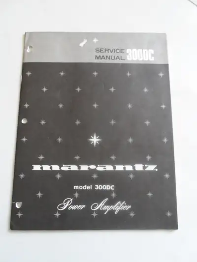 SUPER RARE Marantz Original factory manual. In god condition and will ship anywhere in North America...