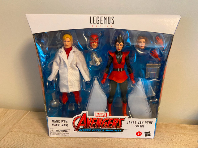 Marvel Legends Avengers Hank Pym Giant Man and Wasp 2 Pack in Toys & Games in Mississauga / Peel Region