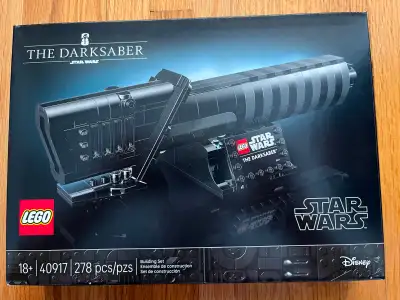 BNIB - NEW/SEALED 40917 The Darksaber Star Wars GWP Please see my other ads for more Lego!