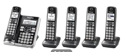 PANASONIC Link2Cell Bluetooth Cordless Phone System, View more