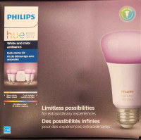 Philips Hue Color Light Bulb Starter Kit