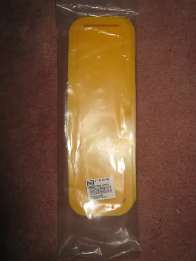 4 PC TIE DOWN STRAP PROTECTOR I HAVE 8 PKG 2" X 9-1/2" FOR $3 PER PKG 1 HAVE 6 PKG 1" X 6" FOR $2 PE...