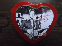 FS: Elvis Presley (Heart-Shaped) "Valentine" Tin