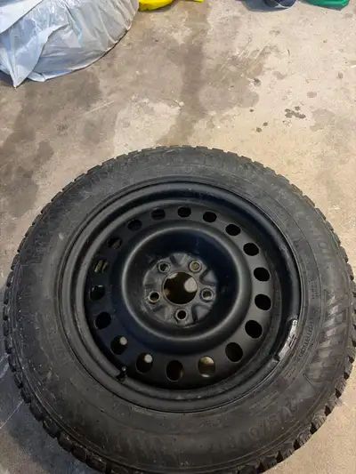 Set of Nordman North 9 Suv winter tires with rim set of 4. Used for Last winter only Size informatio...