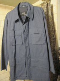 Hugo Boss Jacket Coat Blue New Black Label Rare