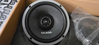 Selling a brand new pair of Cicada Audio CXX65.2 Coaxial speakers These are a direct fit for 2014-up...