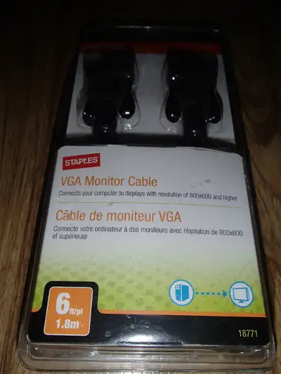 VGA Monitor Cable for sale Truro Area, View more