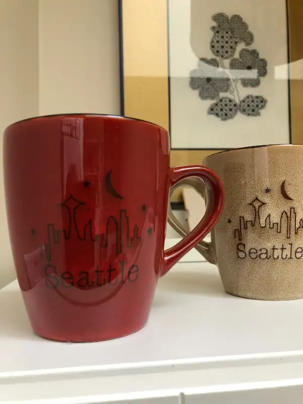 SEATTLE MUGS - brand new!!  $10 for both! in Kitchen & Dining Wares in Ottawa - Image 2