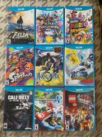 Nintendo Wii u games and accessories 