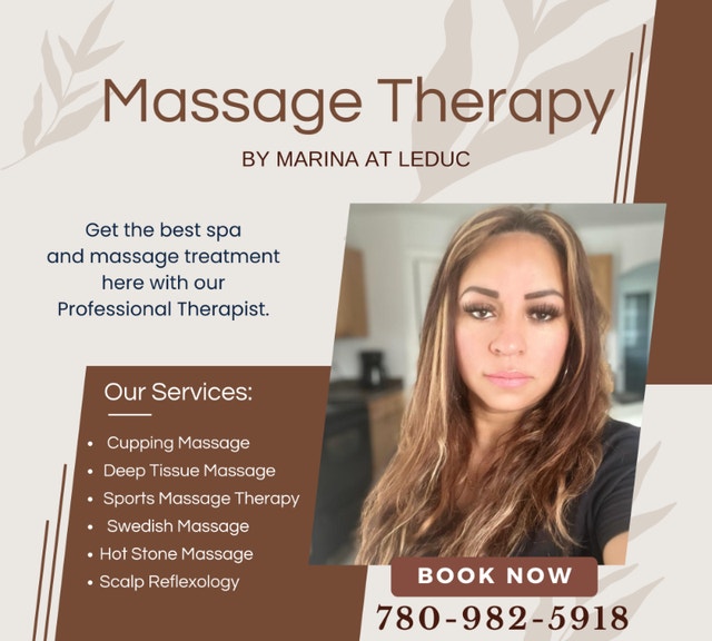 Relax with Full Body Massage Therapy BY Female RMT ! Health and Beauty Services Edmonton