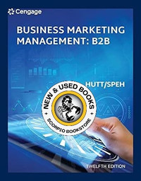 Business Marketing Management B2B 12E Hutt 9780357039243